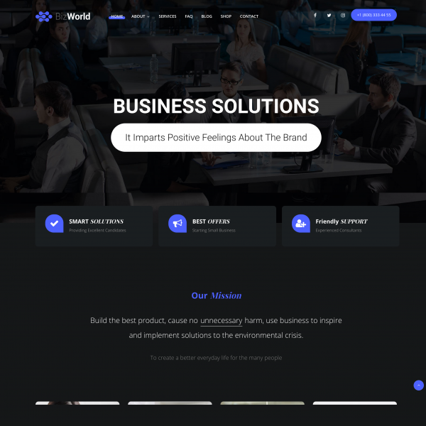 Business 2 – Corporate WordPress Theme1