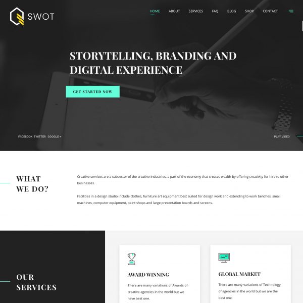 Creative Studio – Creative Studio WordPress Theme1