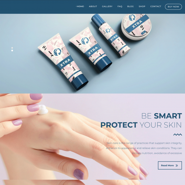 Parallax Showcase – Products Firescreen Parallax Backgrounds WordPress Theme1